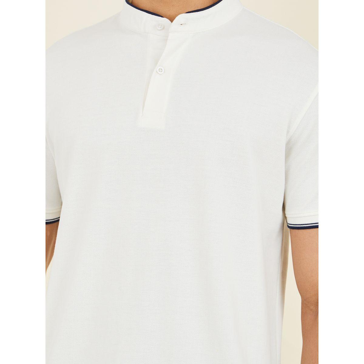 تيشيرت بولو بياقة قائمة واكمام قصيرة-men-clothing-tshirtsandpolos-polos-image-3