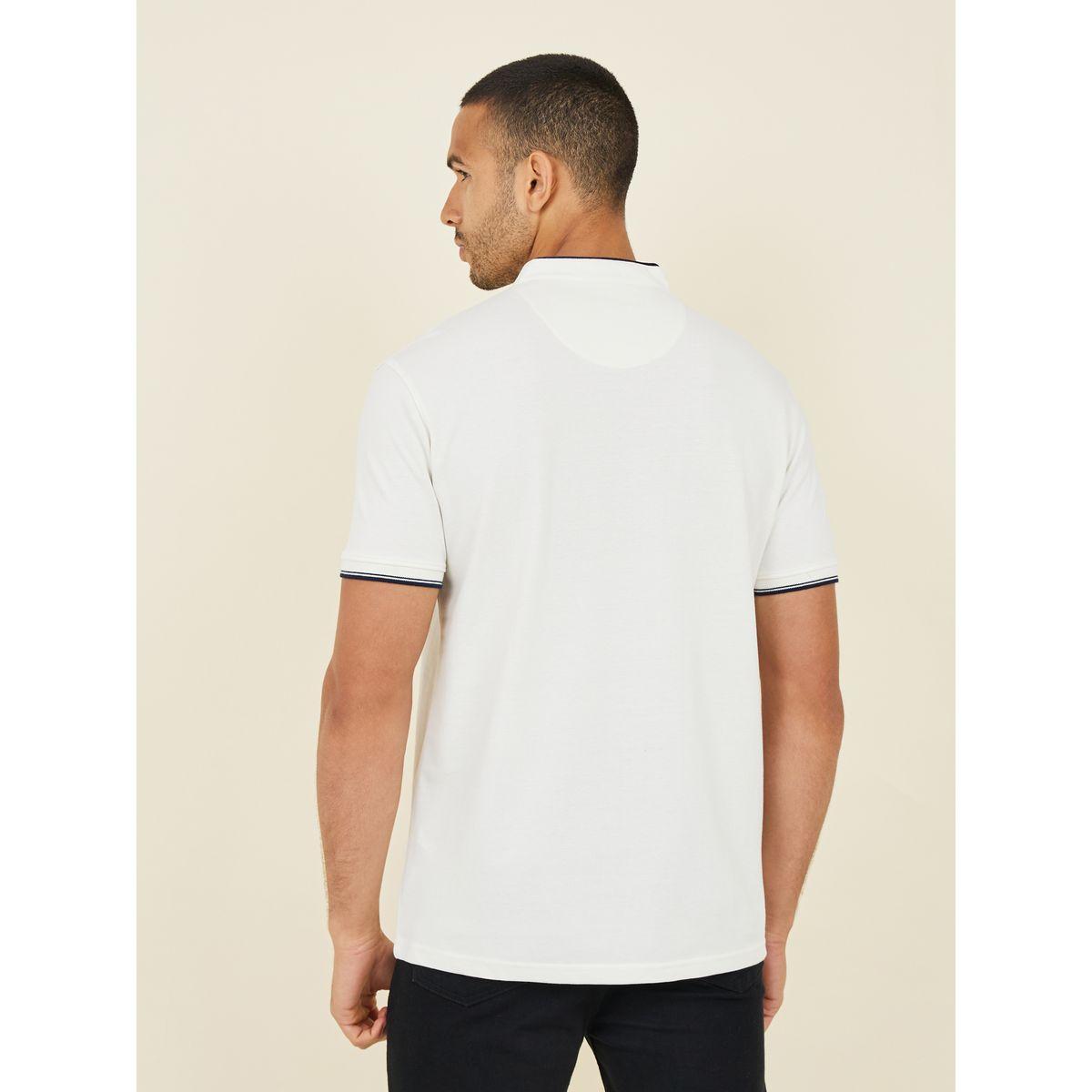تيشيرت بولو بياقة قائمة واكمام قصيرة-men-clothing-tshirtsandpolos-polos-image-4