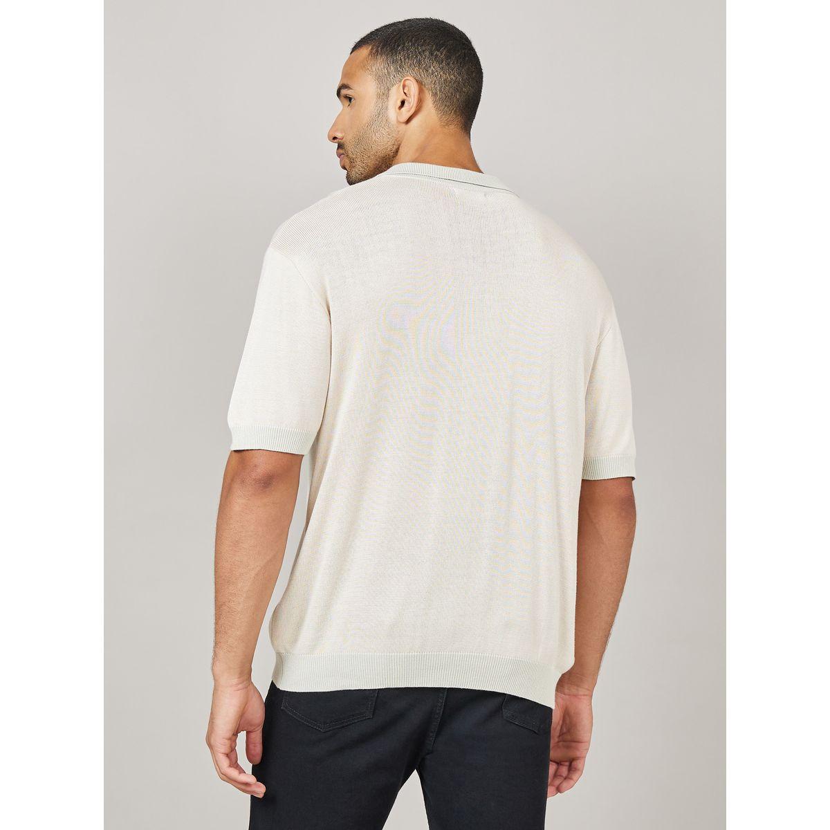Styli Colorblock Flat Knit Oversized Polo-men-clothing-tshirtsandpolos-polos-image-4