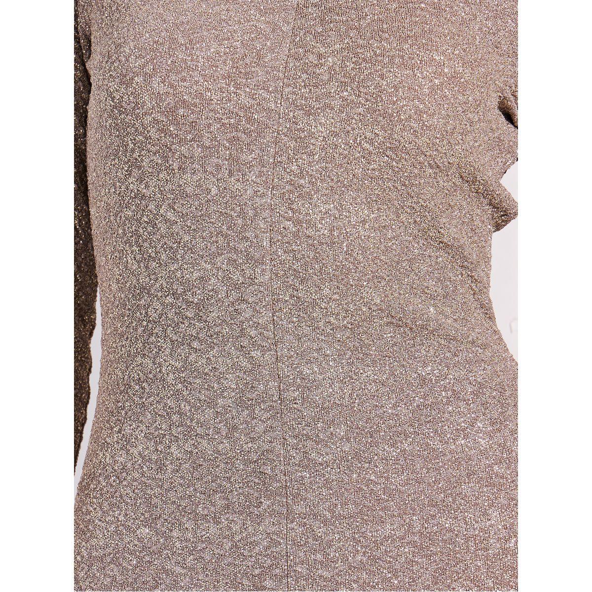 Styli Limited Textured Glitter Look Flared Hem Maxi Dress-women-clothing-dresses-image-3