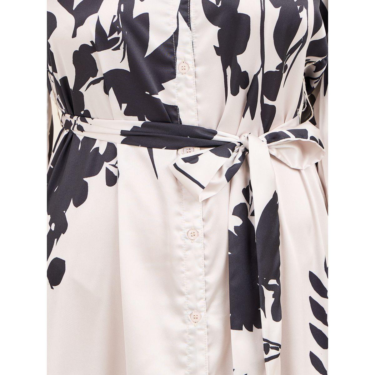 فستان طويل ساتان بطبعة زهور واربطة-women-clothing-dresses-image-3