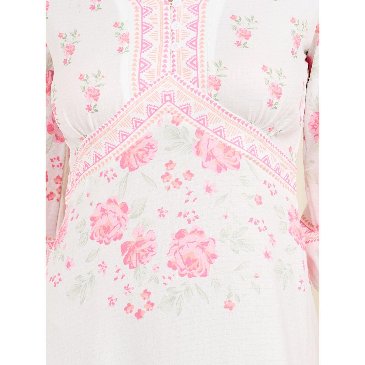 Styli Limited Floral Print Ruffle Hem A-Line Midi Dress-women-clothing-dresses-image-3