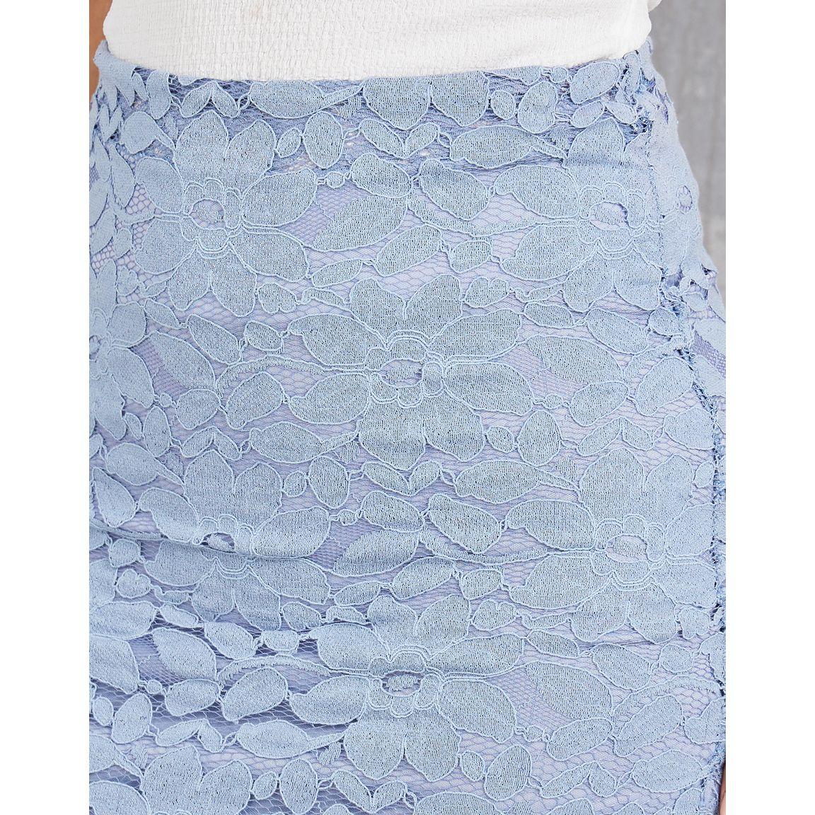 تنورة بطول الركبة وتفاصيل دانتيل-women-clothing-bottoms-skirts-image-3