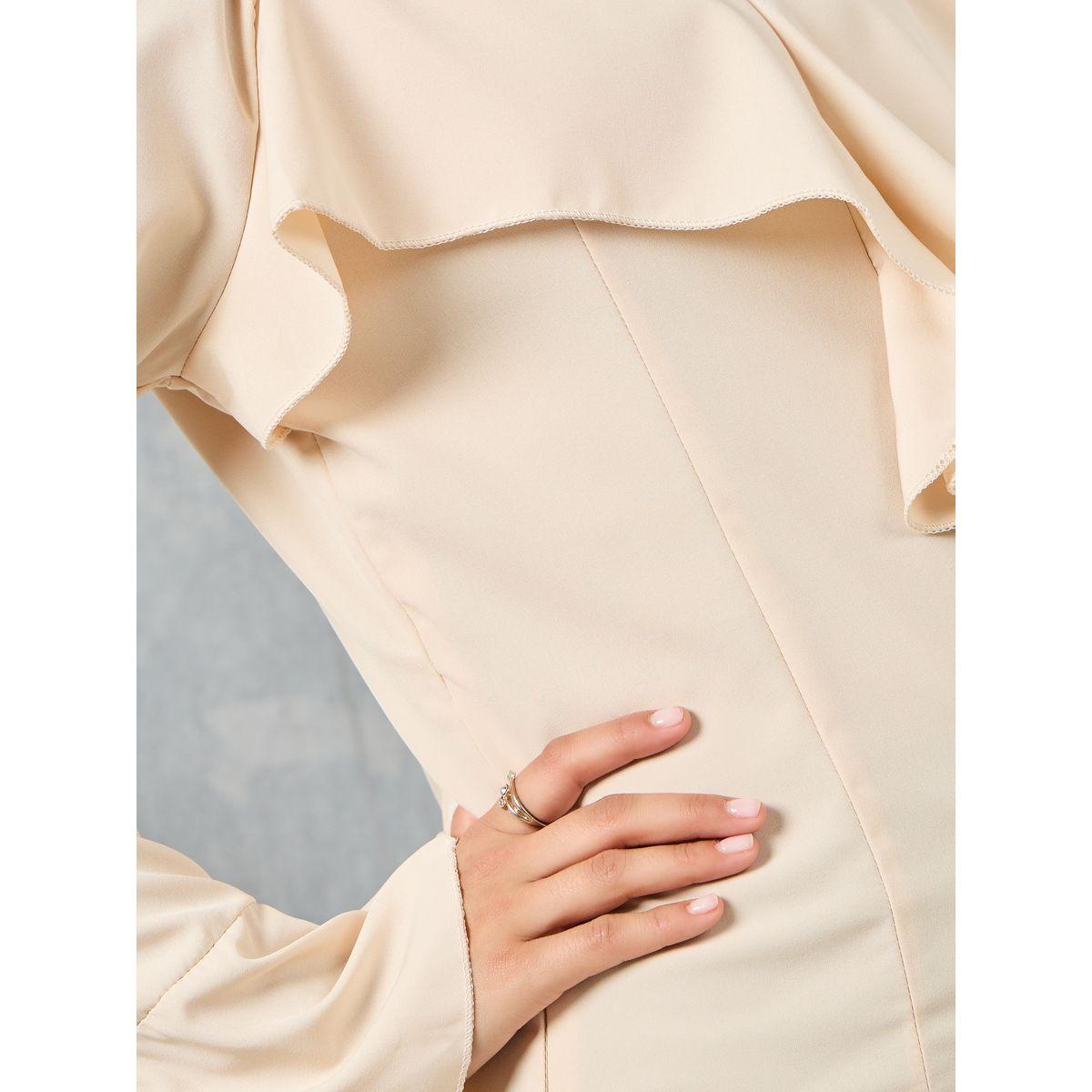 بلوزة بتفاصيل محزوزة وكشكش-women-clothing-shirtsandblouses-blouses-image-3