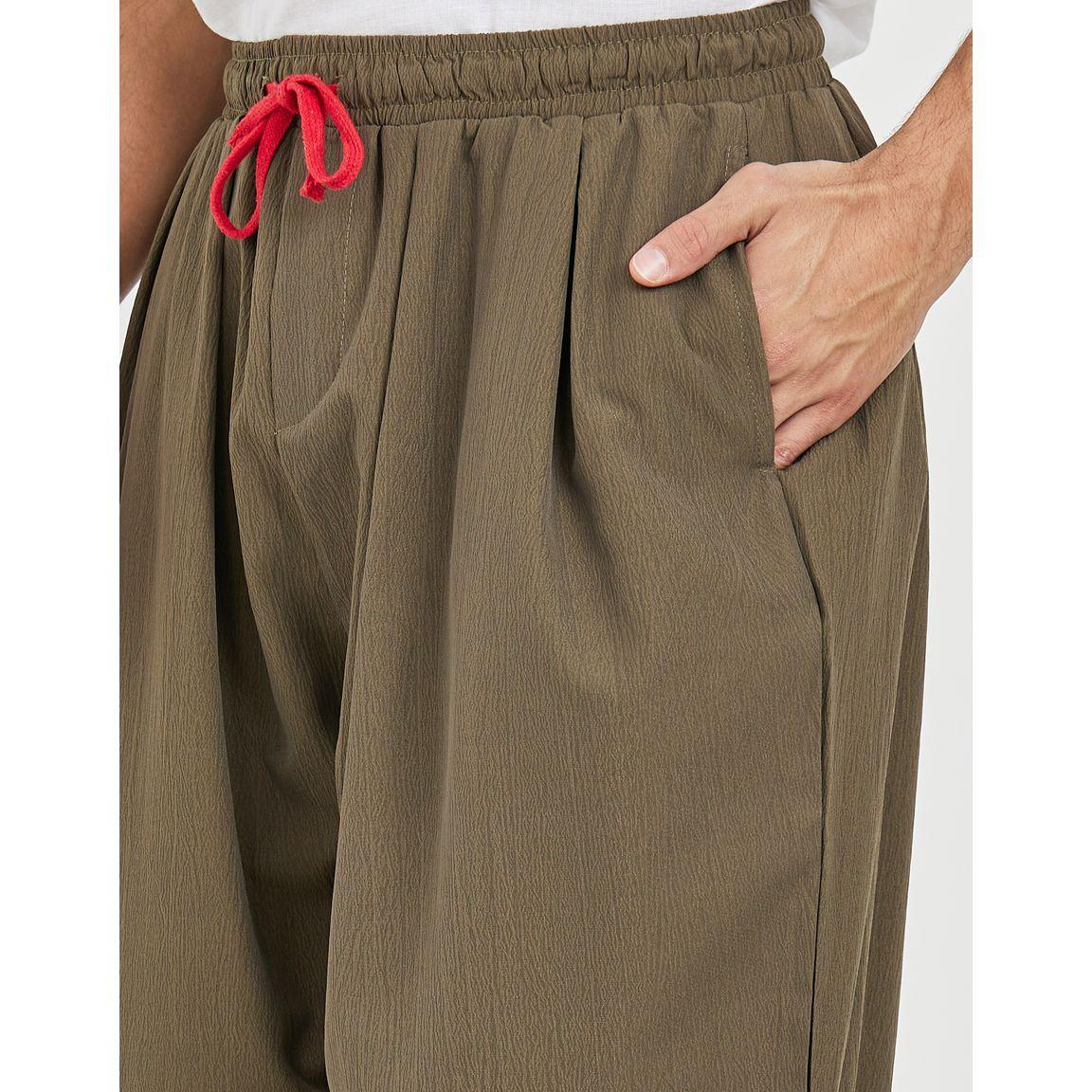 Styli Solid Elasticated Hem Harem Fit Jogger-men-clothing-bottoms-joggers-image-3