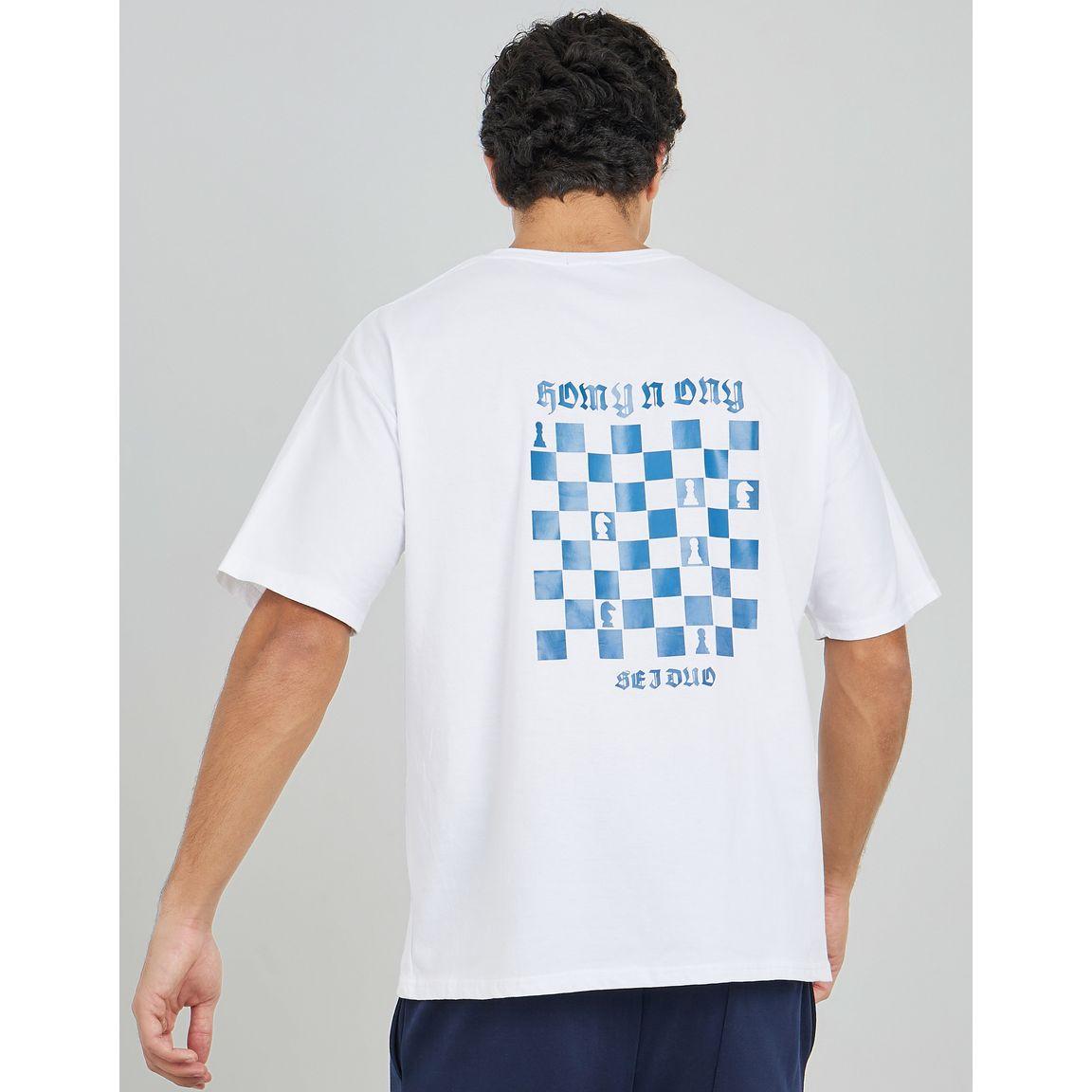 Styli Streetwear Front & Back Graphic Print Regular Fit T-Shirt-men-clothing-tshirtsandpolos-tshirts-image-1
