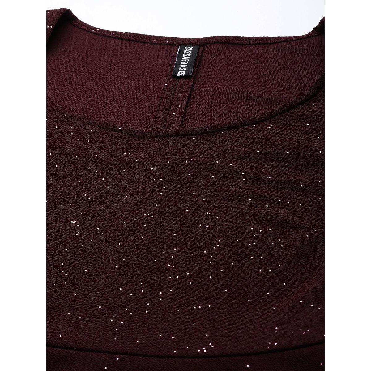 بلوزة باكمام طويلة وياقة دائرية ساسافراس × ستايلي-women-clothing-shirtsandblouses-blouses-image-3