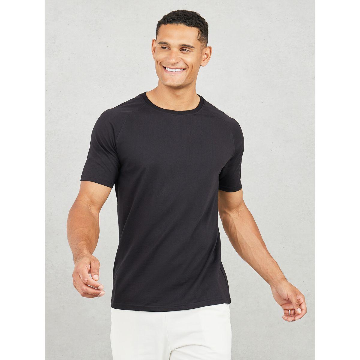 Styli Cotton Rich Raglan Sleeve Crew Neck T-Shirt-men-clothing-tshirtsandpolos-tshirts-image-1