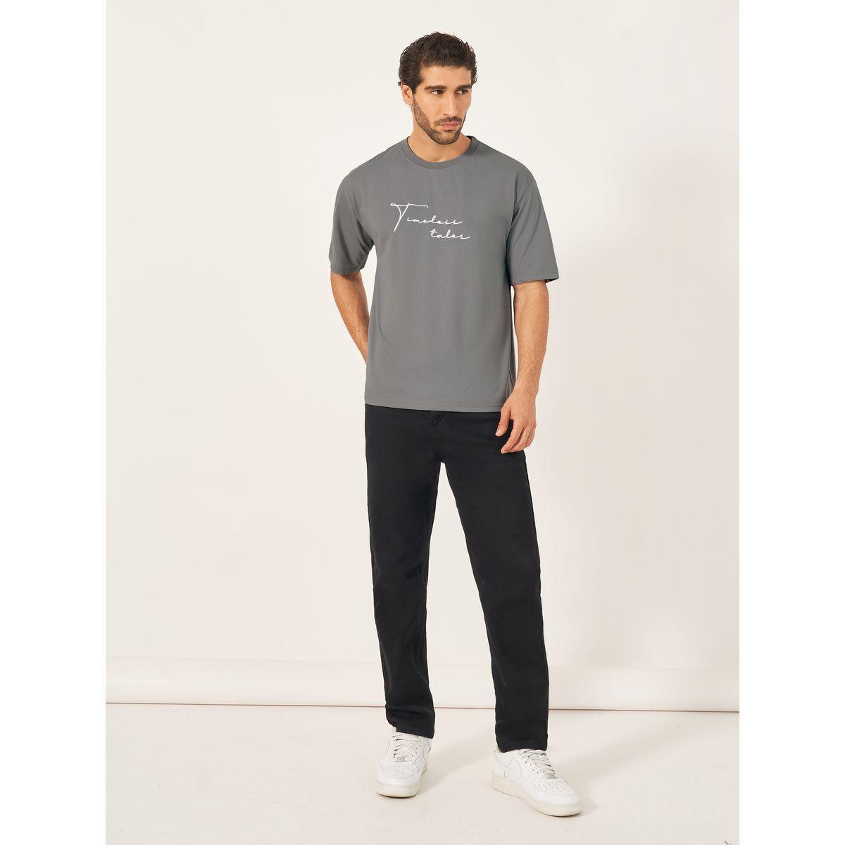 Styli Cotton Rich Oversized Embroidered Timeless Tales T-Shirt-men-clothing-tshirtsandpolos-tshirts-image-2