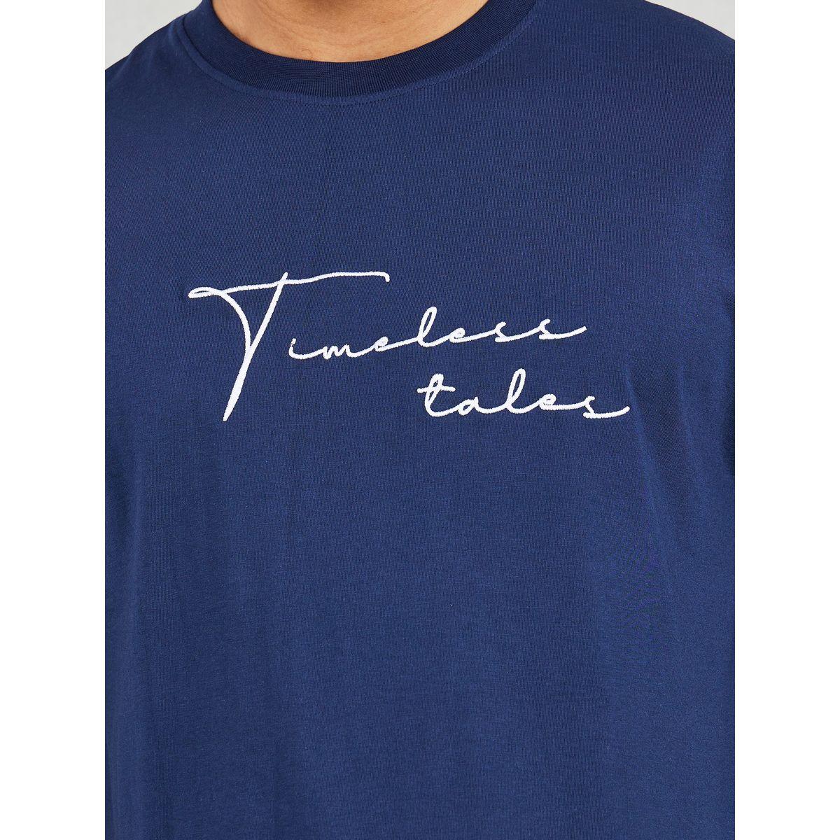 تيشيرت قطن واسع بتفاصيل مُطرّزة-men-clothing-tshirtsandpolos-tshirts-image-4