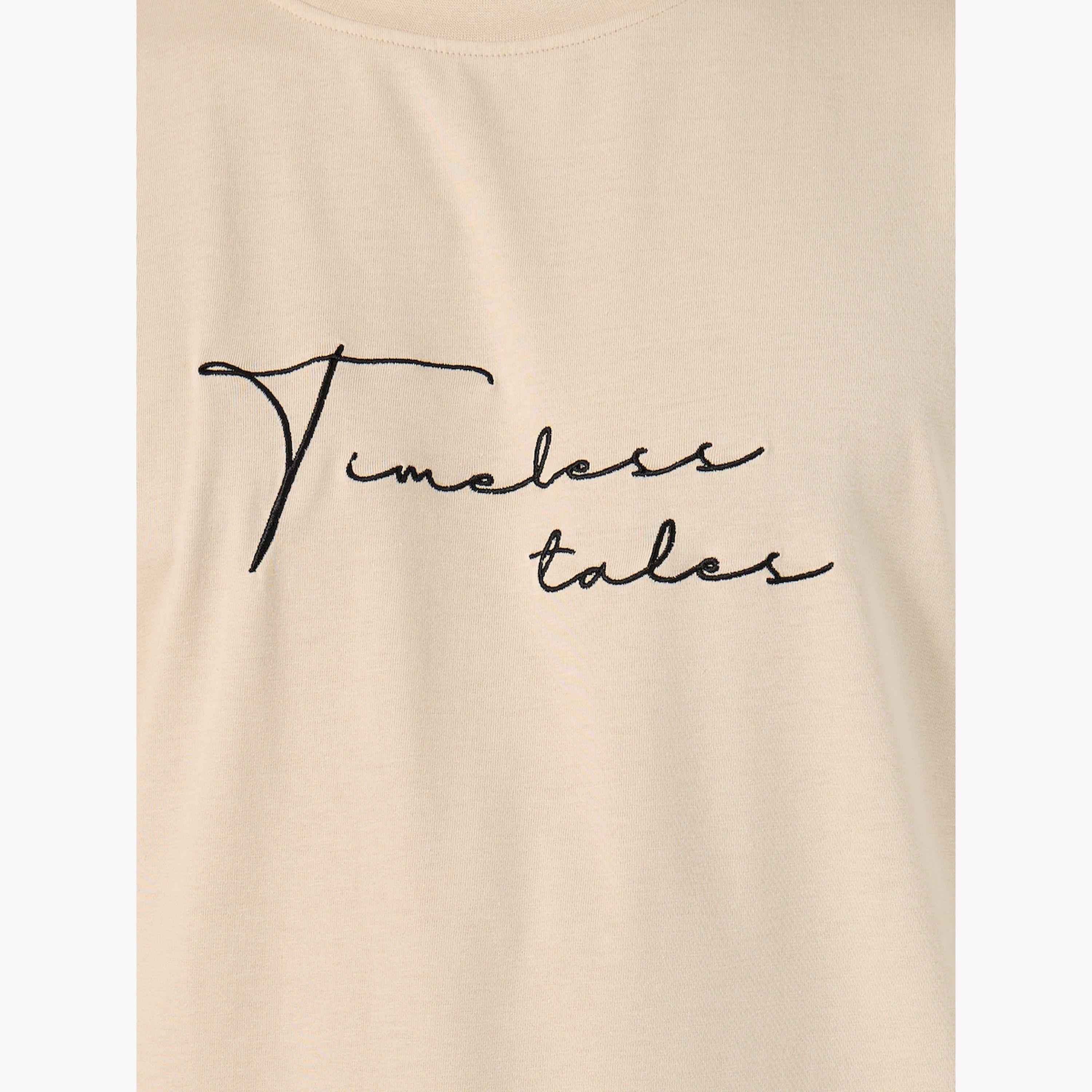 Styli Cotton Rich Oversized Embroidered Timeless Tales T-Shirt-men-clothing-tshirtsandpolos-tshirts-image-3