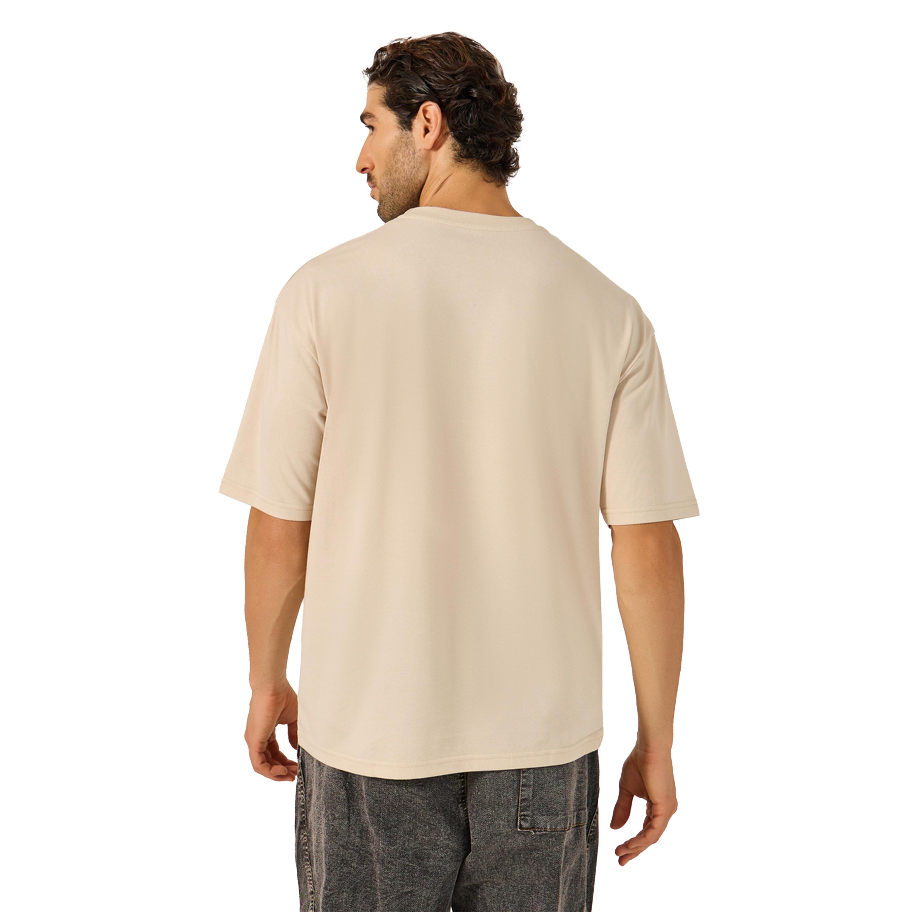 ستايلي - تي شيرت قطني غني مطرز كبير الحجم-men-clothing-tshirtsandpolos-tshirts-image-4