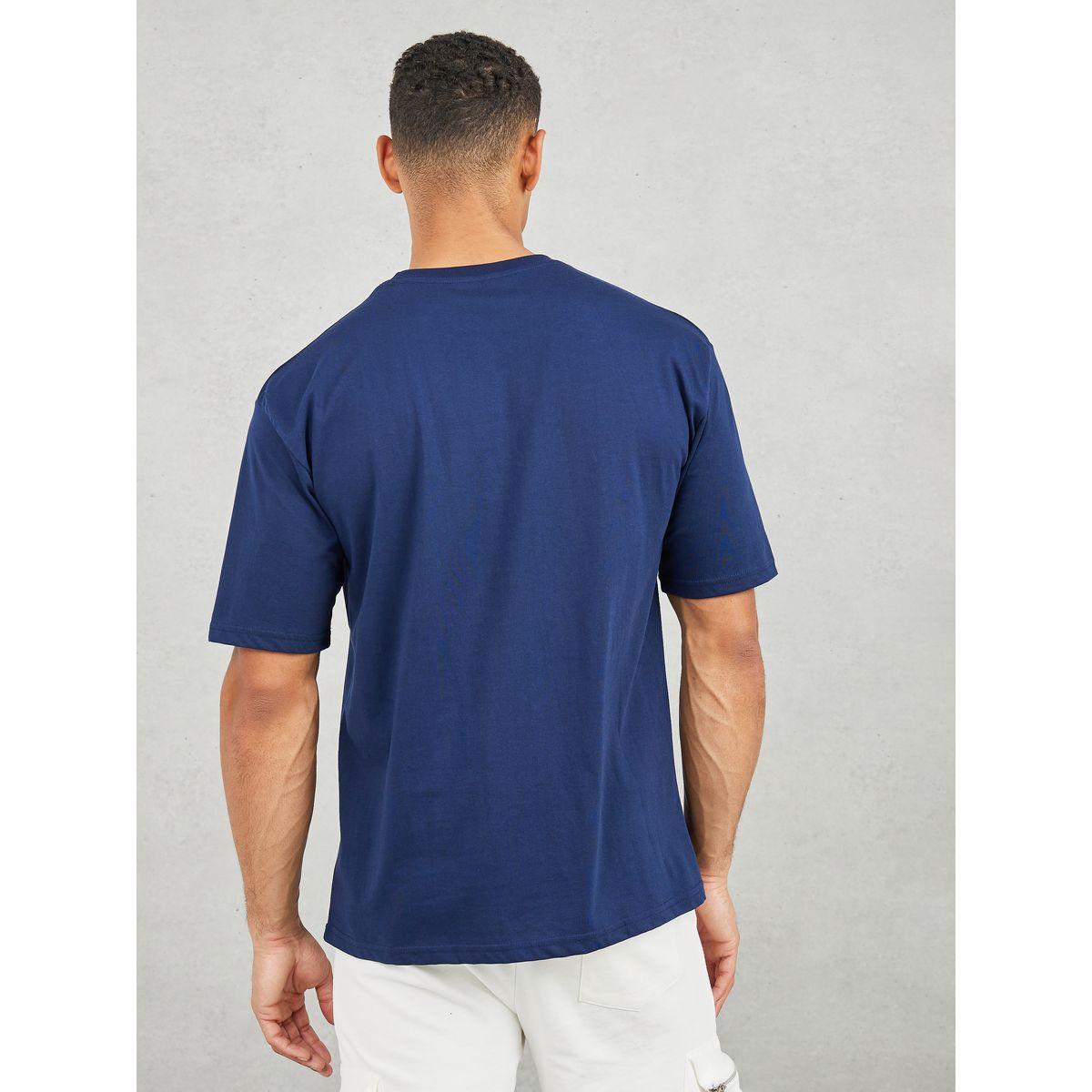 Styli Cotton Rich Oversized Thrive And Take A Dive Print T-Shirt-men-clothing-tshirtsandpolos-tshirts-image-4
