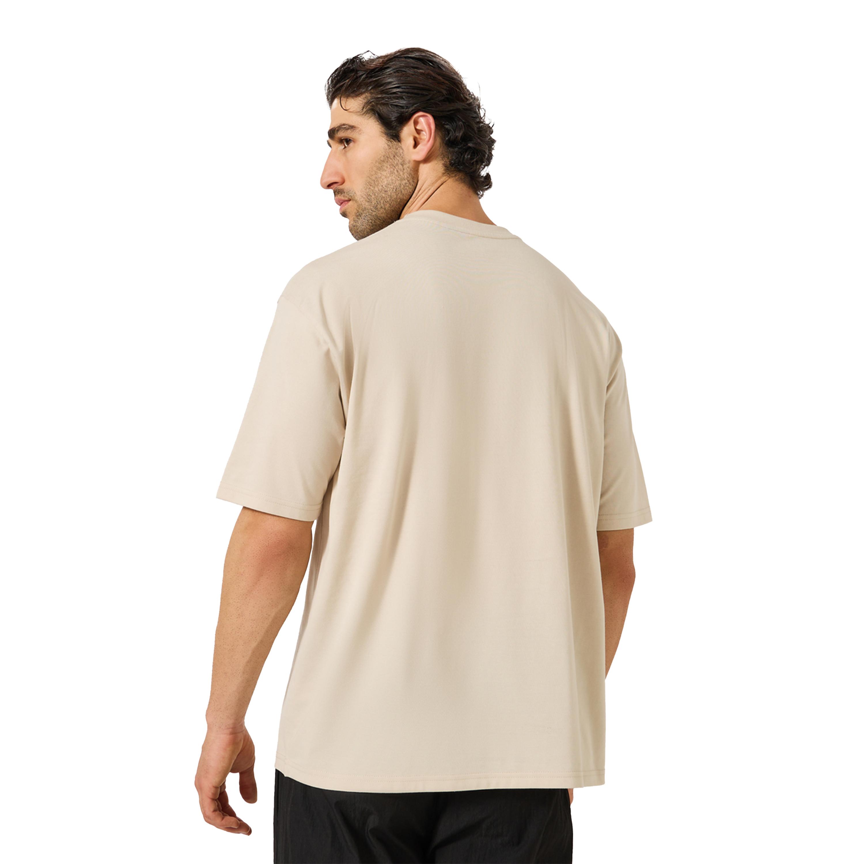 Styli Cotton Rich Oversized Possible Slogan Print T-Shirt-men-clothing-tshirtsandpolos-tshirts-image-4