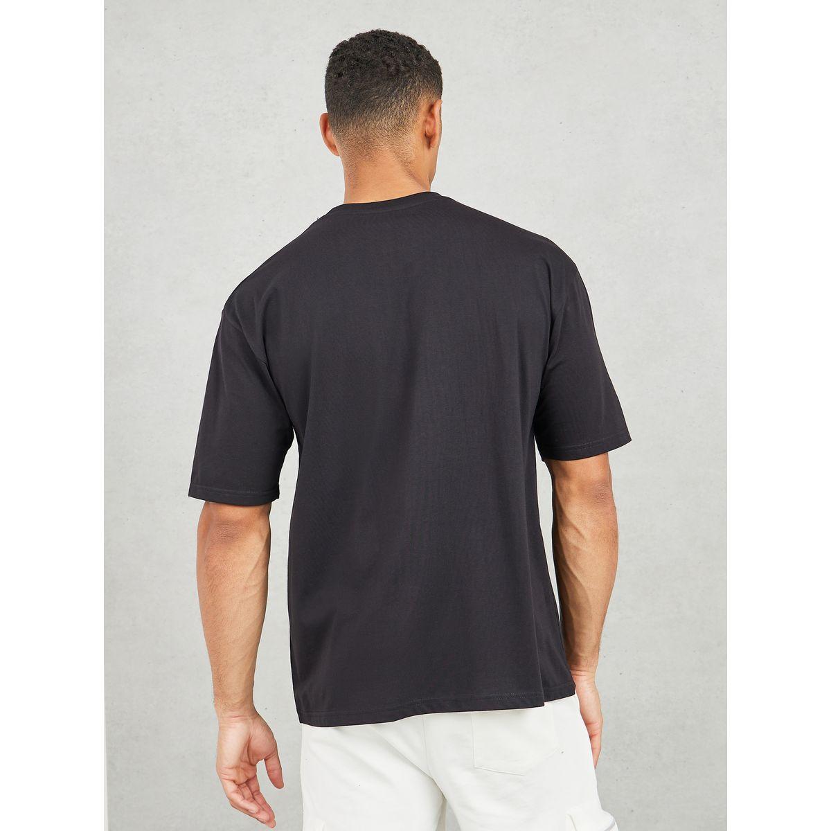 Styli Cotton Rich Oversized Original Upside Down Text Print T-Shirt-men-clothing-tshirtsandpolos-tshirts-image-5