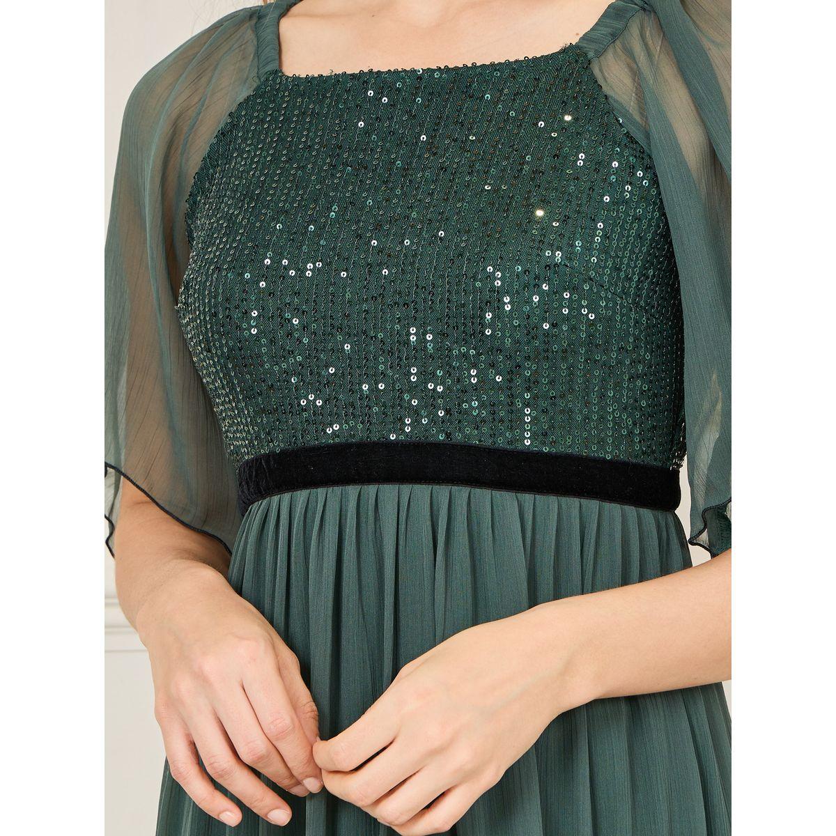 Styli Sequined Embellished Square Neck Maxi Dress-women-clothing-dresses-image-3
