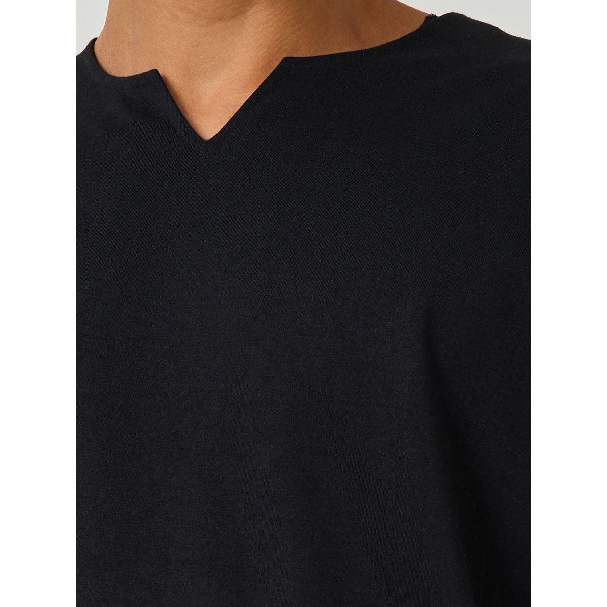 Styli Notch Neck Oversized T-Shirt-men-clothing-tshirtsandpolos-tshirts-image-3