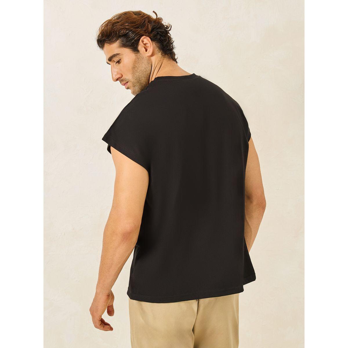 Styli Cap Sleeve Cotton Rich Oversized T-Shirt-men-clothing-tshirtsandpolos-tshirts-image-4