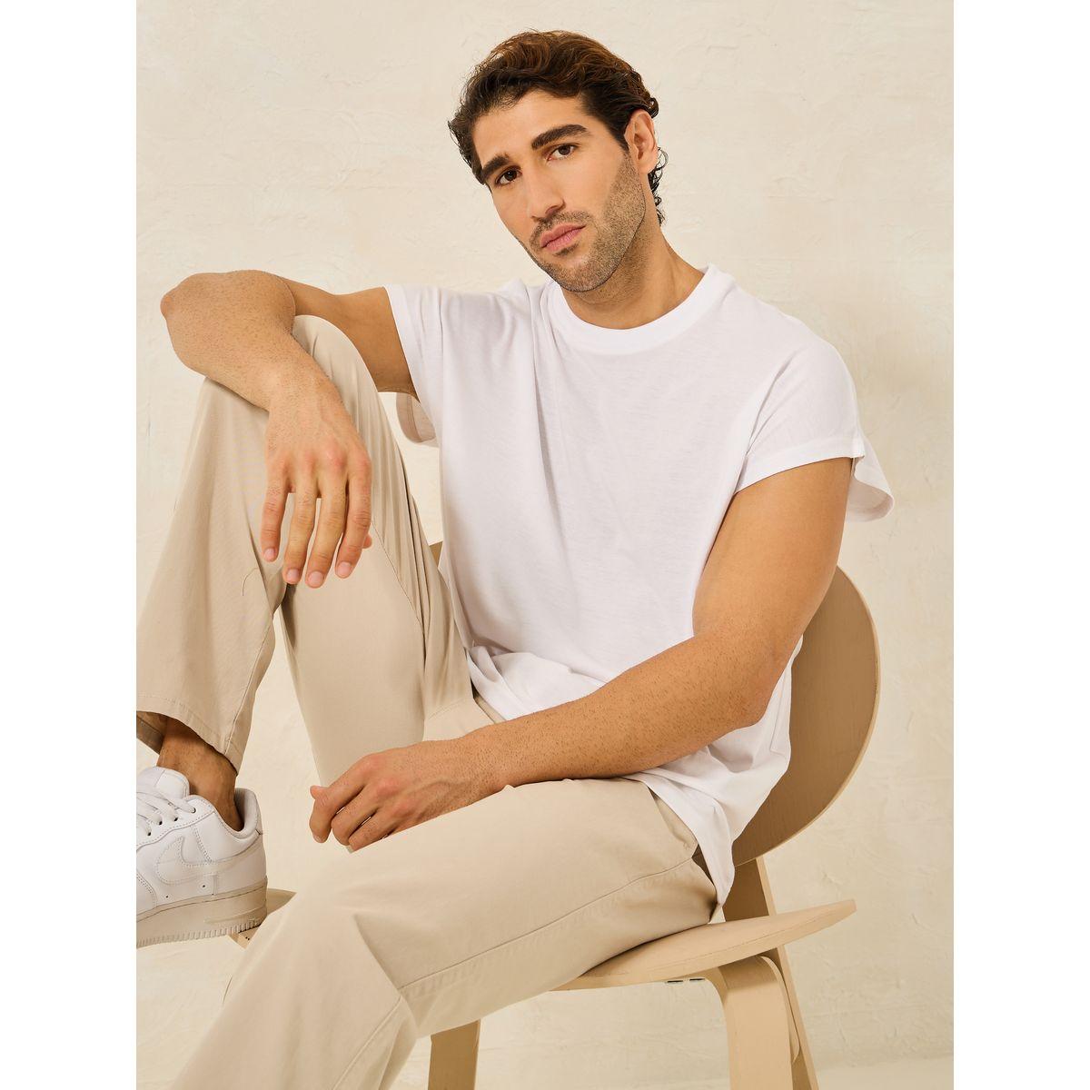 Styli Cap Sleeve Cotton Rich Oversized T-Shirt-men-clothing-tshirtsandpolos-tshirts-image-1