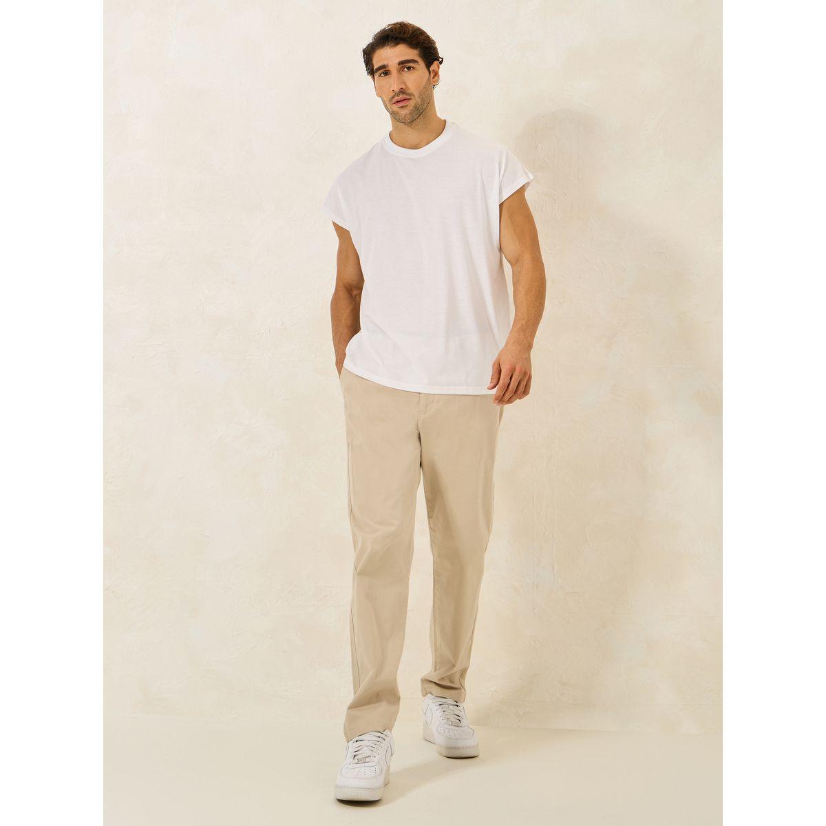 تيشيرت فضفاض باكمام كاب-men-clothing-tshirtsandpolos-tshirts-image-2