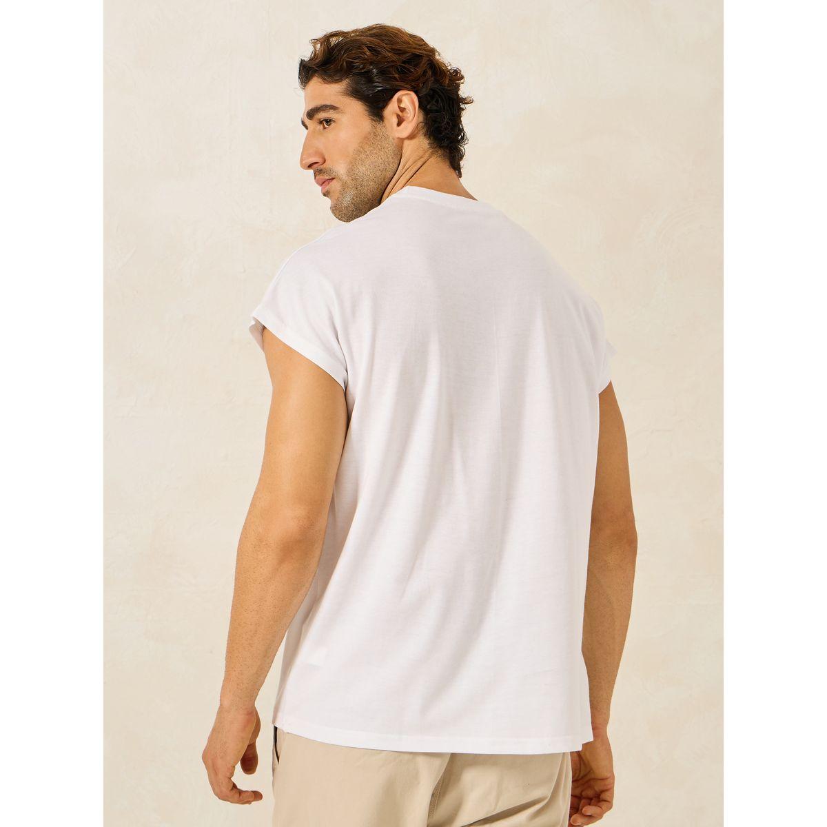 Styli Cap Sleeve Cotton Rich Oversized T-Shirt-men-clothing-tshirtsandpolos-tshirts-image-5