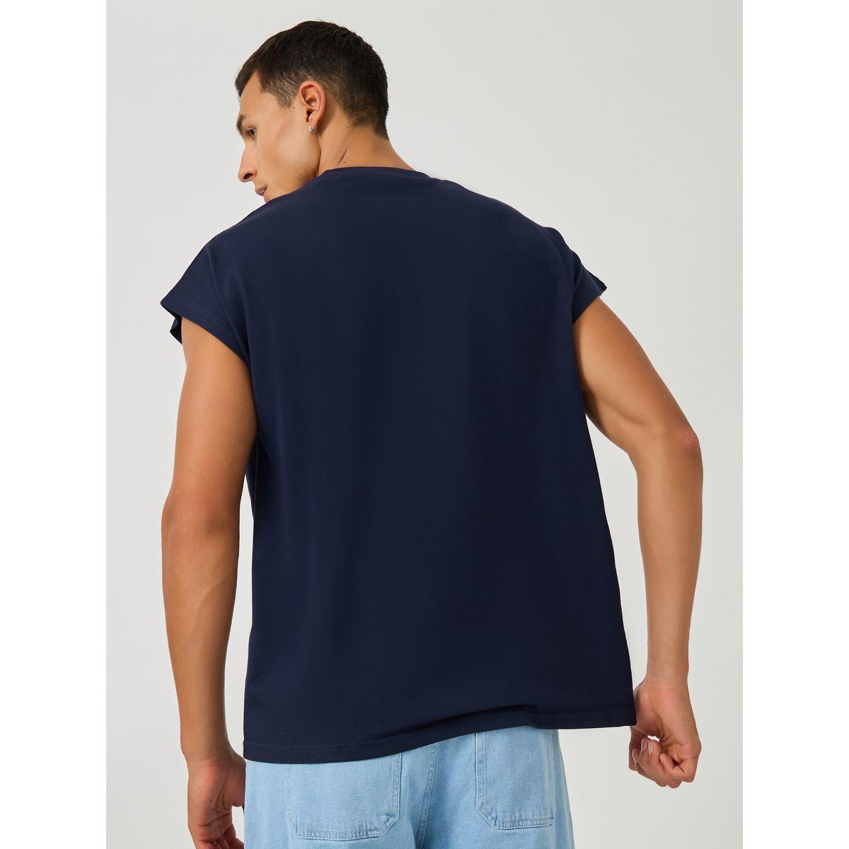 Styli Cap Sleeve Cotton Rich Oversized T-Shirt-men-clothing-tshirtsandpolos-tshirts-image-4
