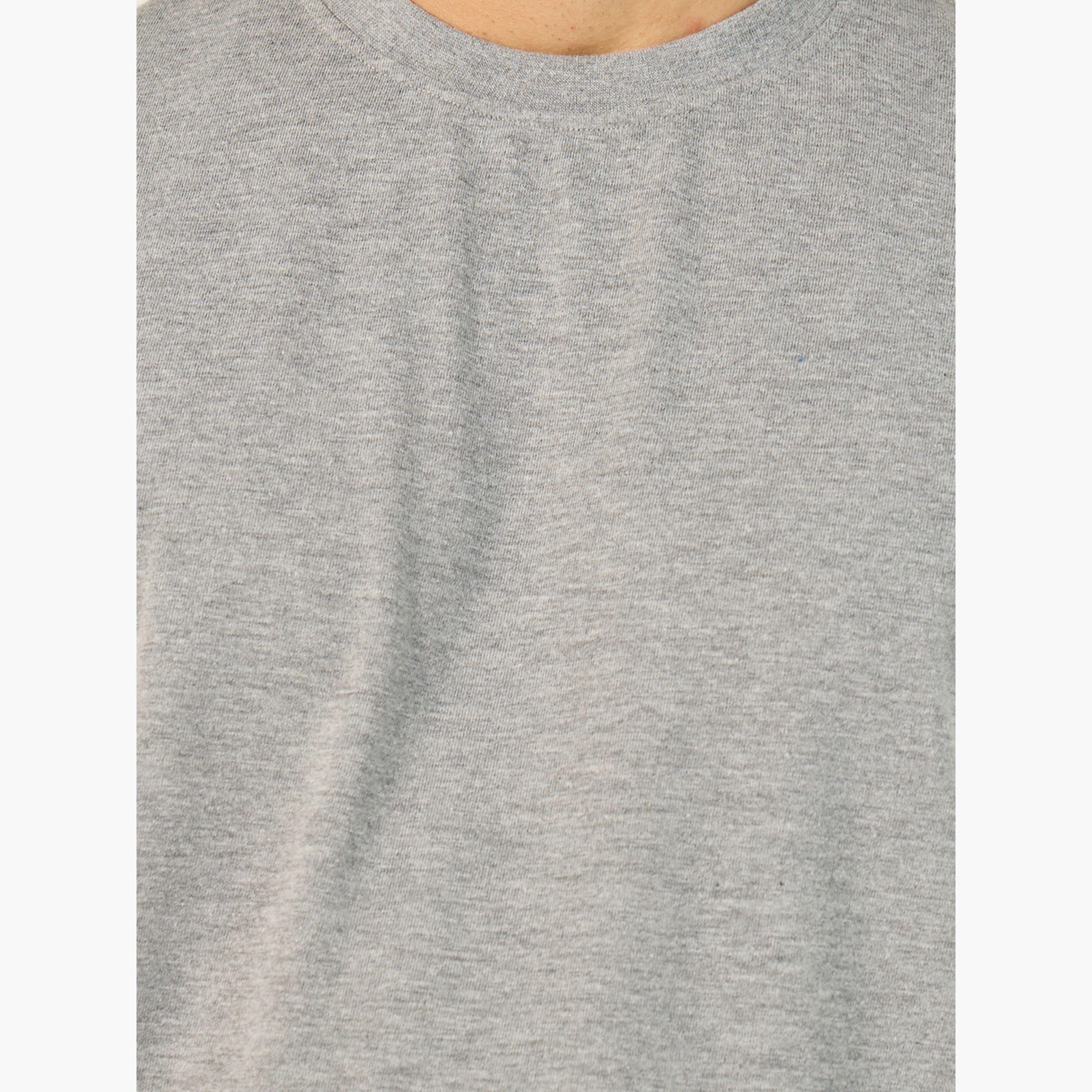 ستايلي - تي شيرت قطن غني كبير الحجم بأكمام قصيرة-men-clothing-tshirtsandpolos-tshirts-image-3