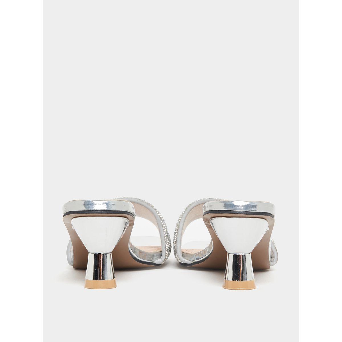 Styli Embellished Wide Strap Heeled Sandals-women-shoes-heels-image-5