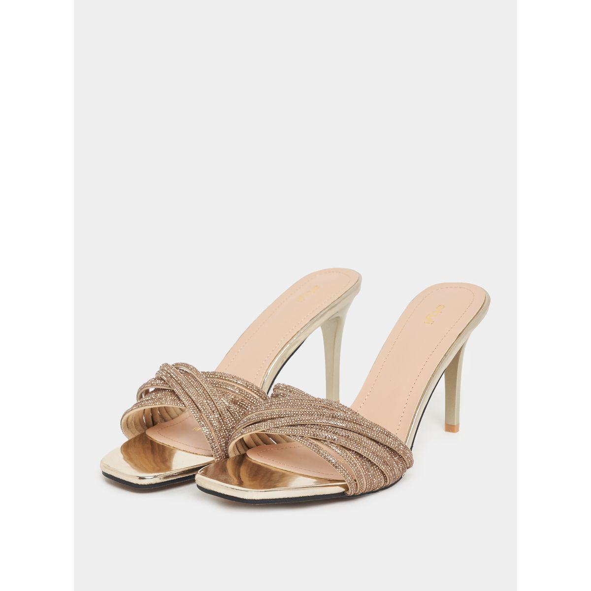 Styli Embellished Strap Stiletto Heel Sandals-women-shoes-heels-image-3