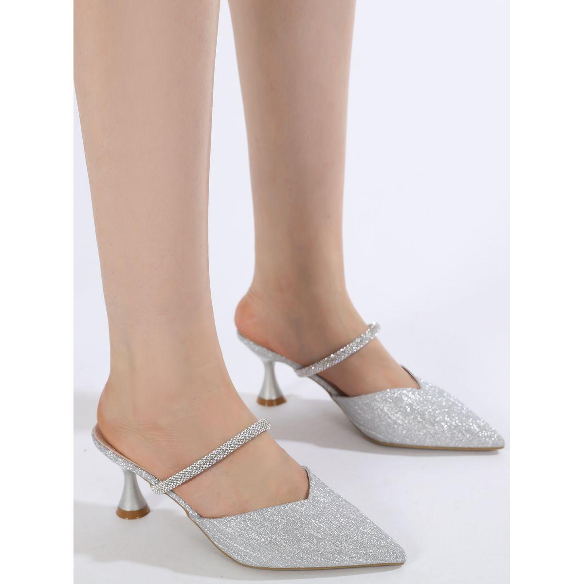 Styli Embellished Pointed Toe Kitten Heel Pump-women-shoes-heels-image-1