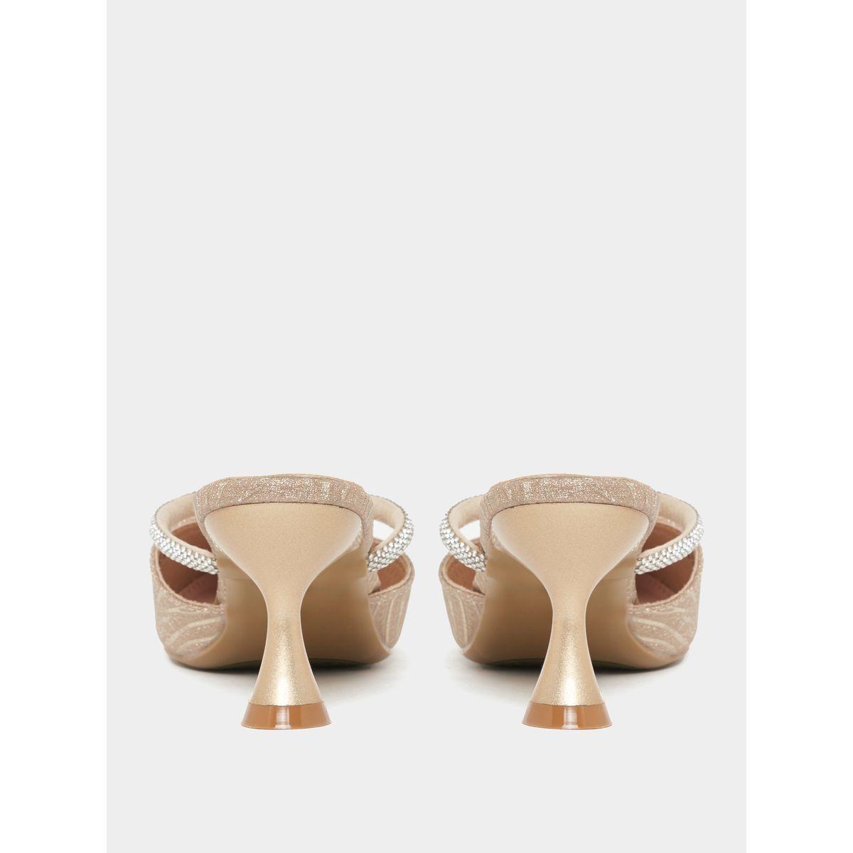 Styli Sparkle Strap Pointed Toe Mules-women-shoes-heels-image-4