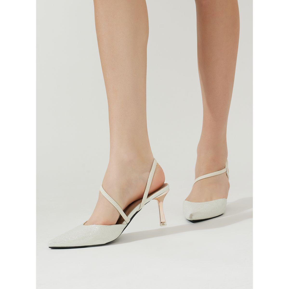 حذاء بامب بكعب منخفض وتفاصيل بارزة الملمس-women-shoes-heels-image-1