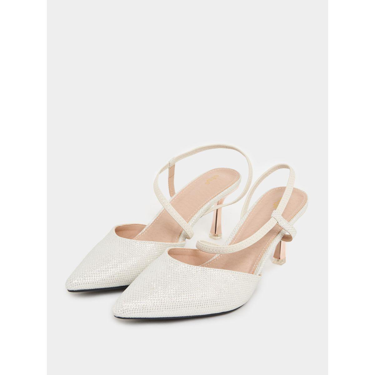 Styli Premium Textured Back Strap Heeled Pumps-women-shoes-heels-image-3