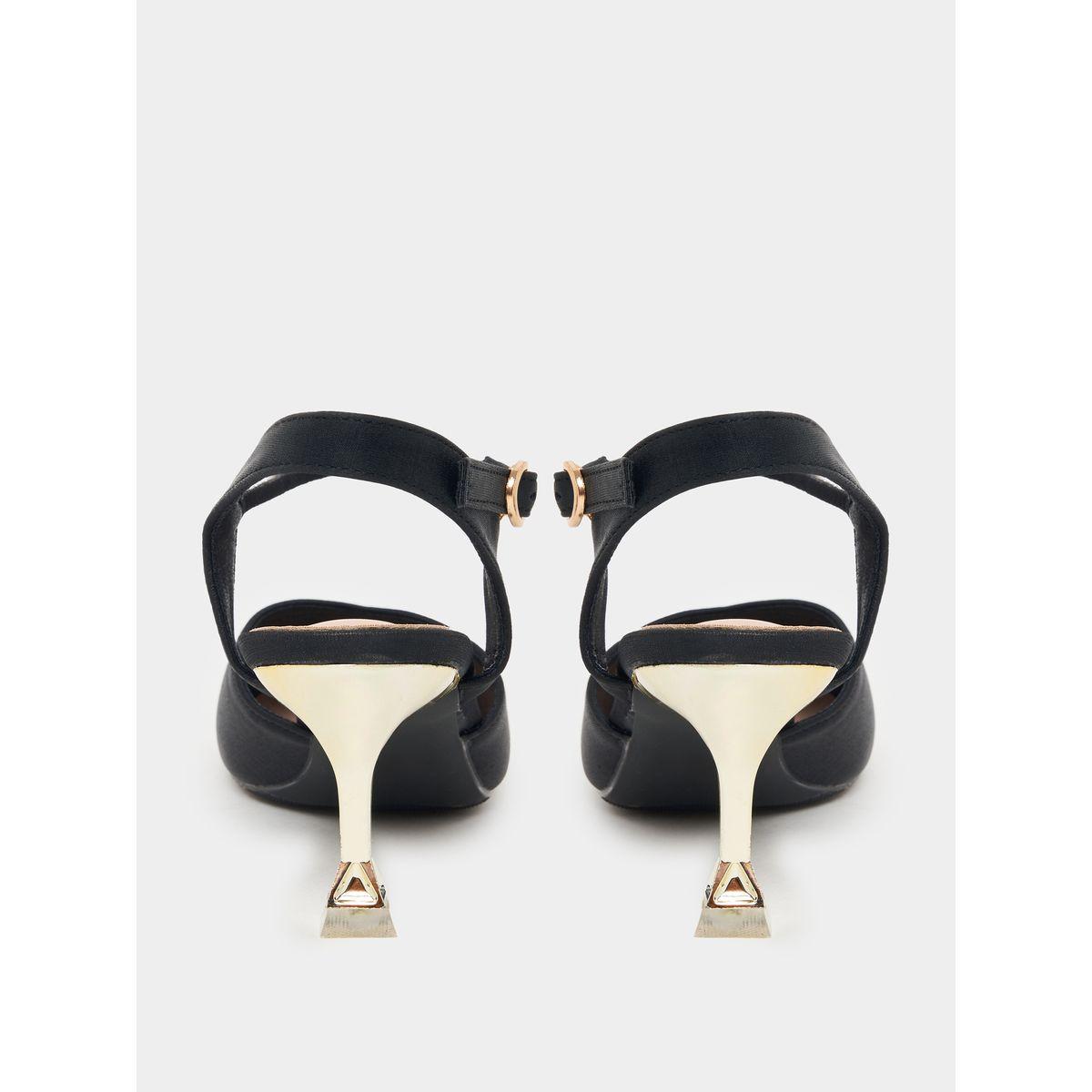 Styli Studded Ankle Strap Heeled Pumps-women-shoes-heels-image-5