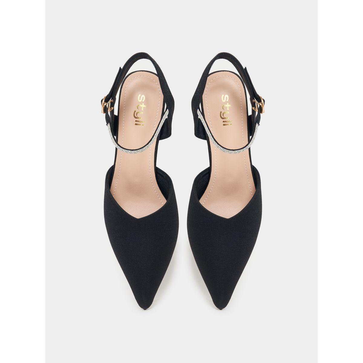 حذاء بامب بكعب منخفض مع سير بإبزيم غلق-women-shoes-heels-image-6