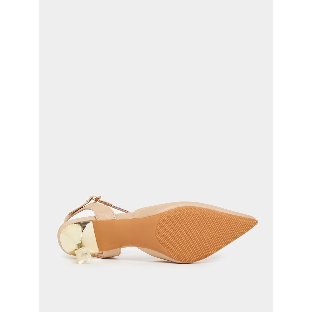 Styli Studded Ankle Strap Heeled Pumps-women-shoes-heels-image-7
