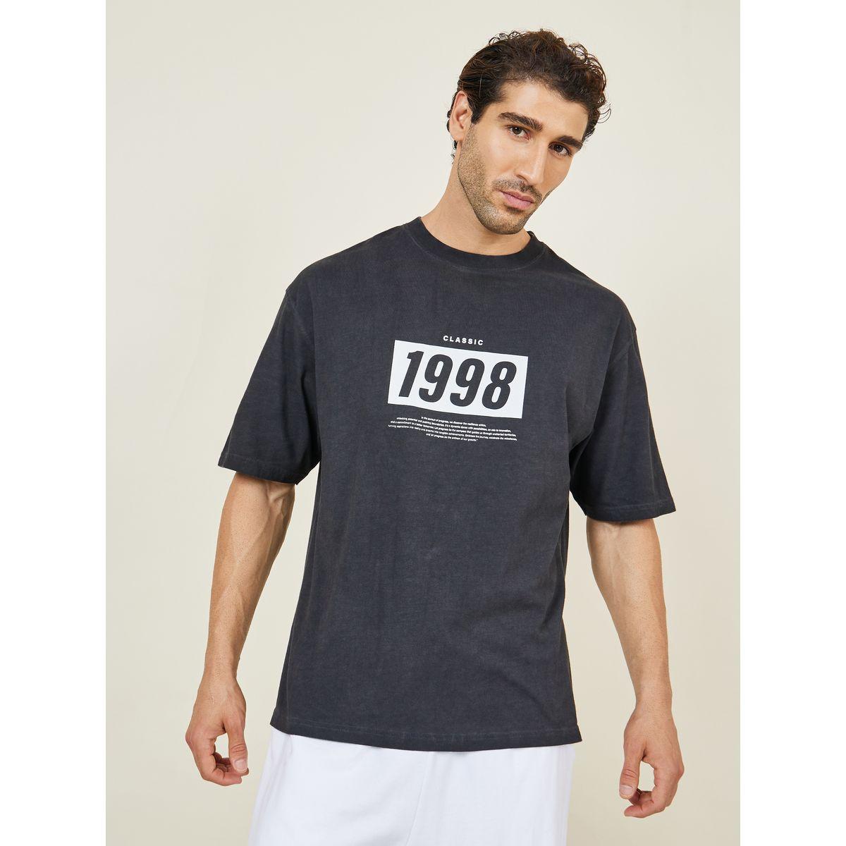 Styli Oversized Acid Washed 1998 Slogan Print T-Shirt-men-clothing-tshirtsandpolos-tshirts-image-1
