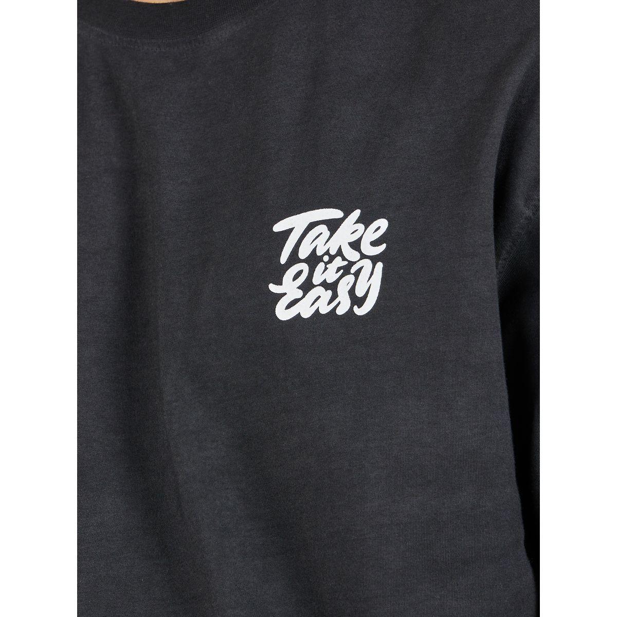 Styli Oversized Acid Wash Take It Easy Chest Print T-shirt-men-clothing-tshirtsandpolos-tshirts-image-3