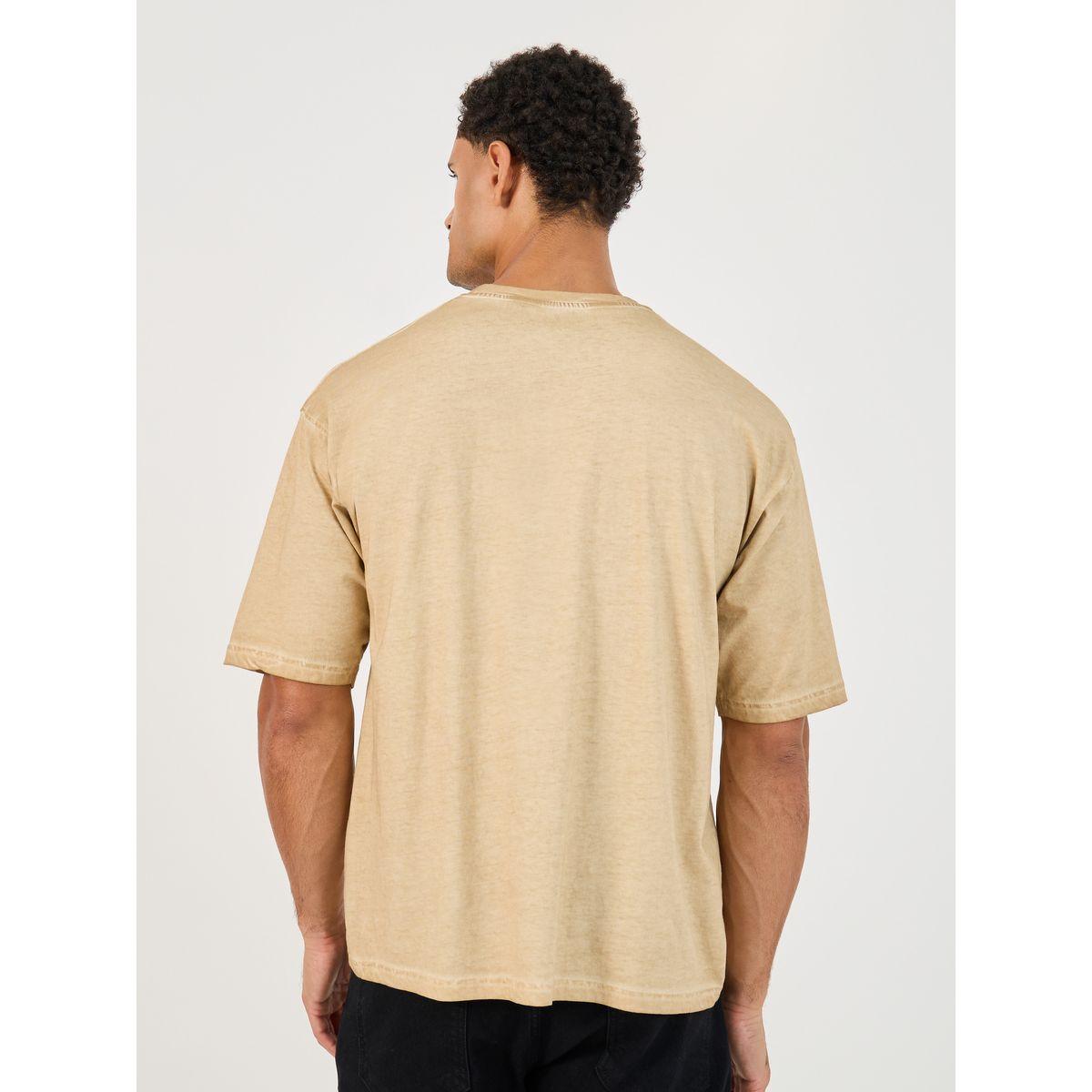 Styli Oversized Acid Washed Take It Easy Chest Print T-shirt-men-clothing-tshirtsandpolos-tshirts-image-4