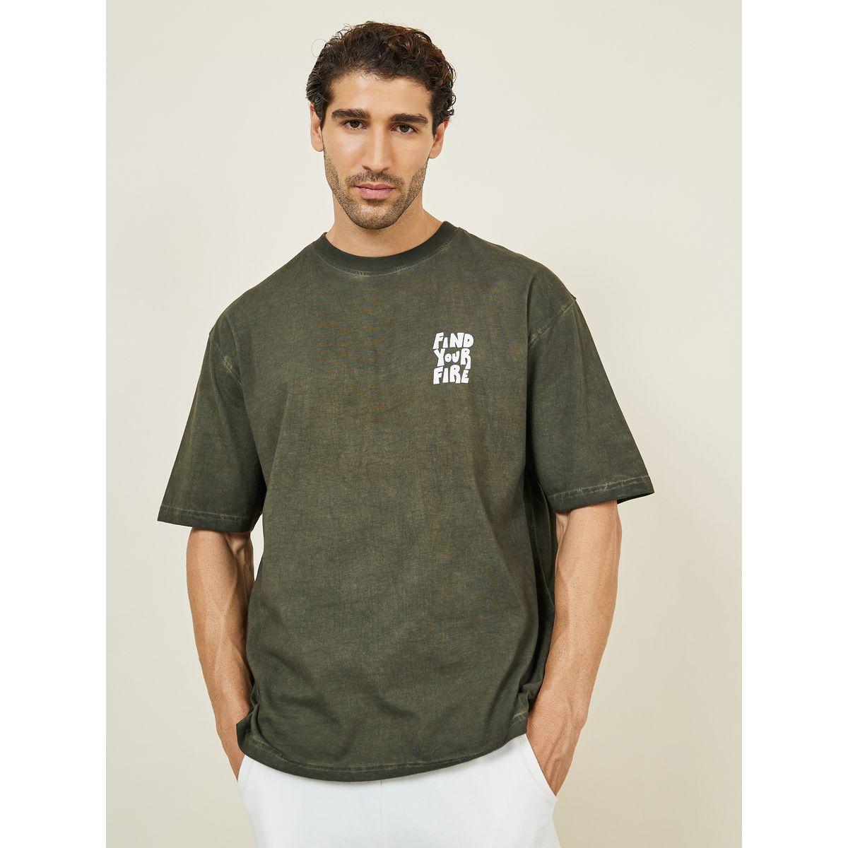 Styli Oversized Acid Wash Find Your Fire Chest Print T-shirt-men-clothing-tshirtsandpolos-tshirts-image-1