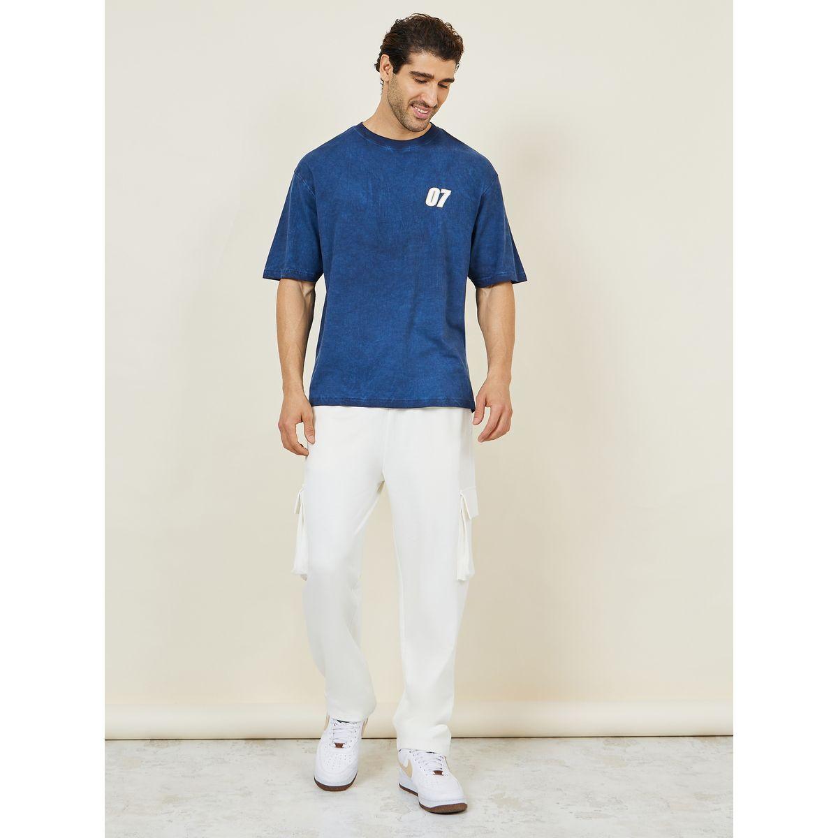 Styli Oversized Acid Washed Varsity Graphic Print T-shirt-men-clothing-tshirtsandpolos-tshirts-image-2