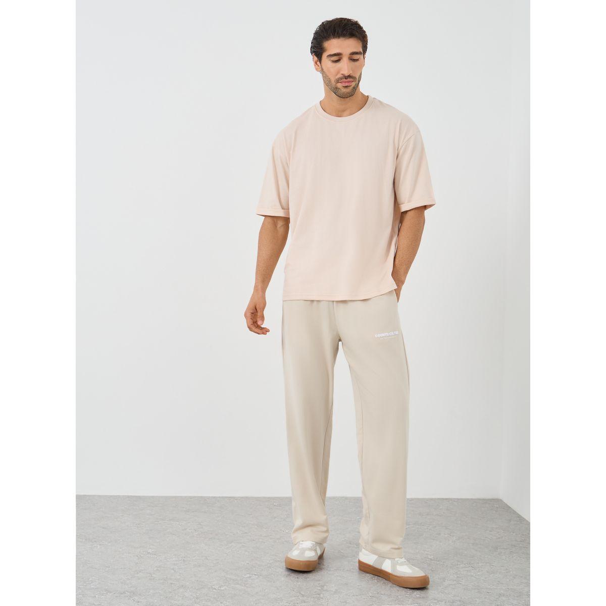 Styli Oversized Round Neck Short Sleeve T-Shirt-men-clothing-tshirtsandpolos-tshirts-image-2
