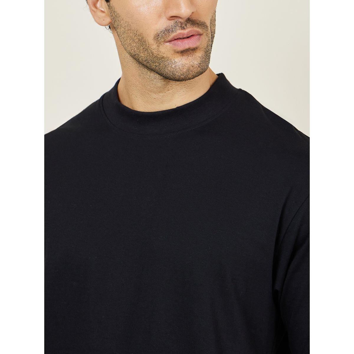 Styli Oversized Mock Neck Short Sleeve T-Shirt-men-clothing-tshirtsandpolos-tshirts-image-3