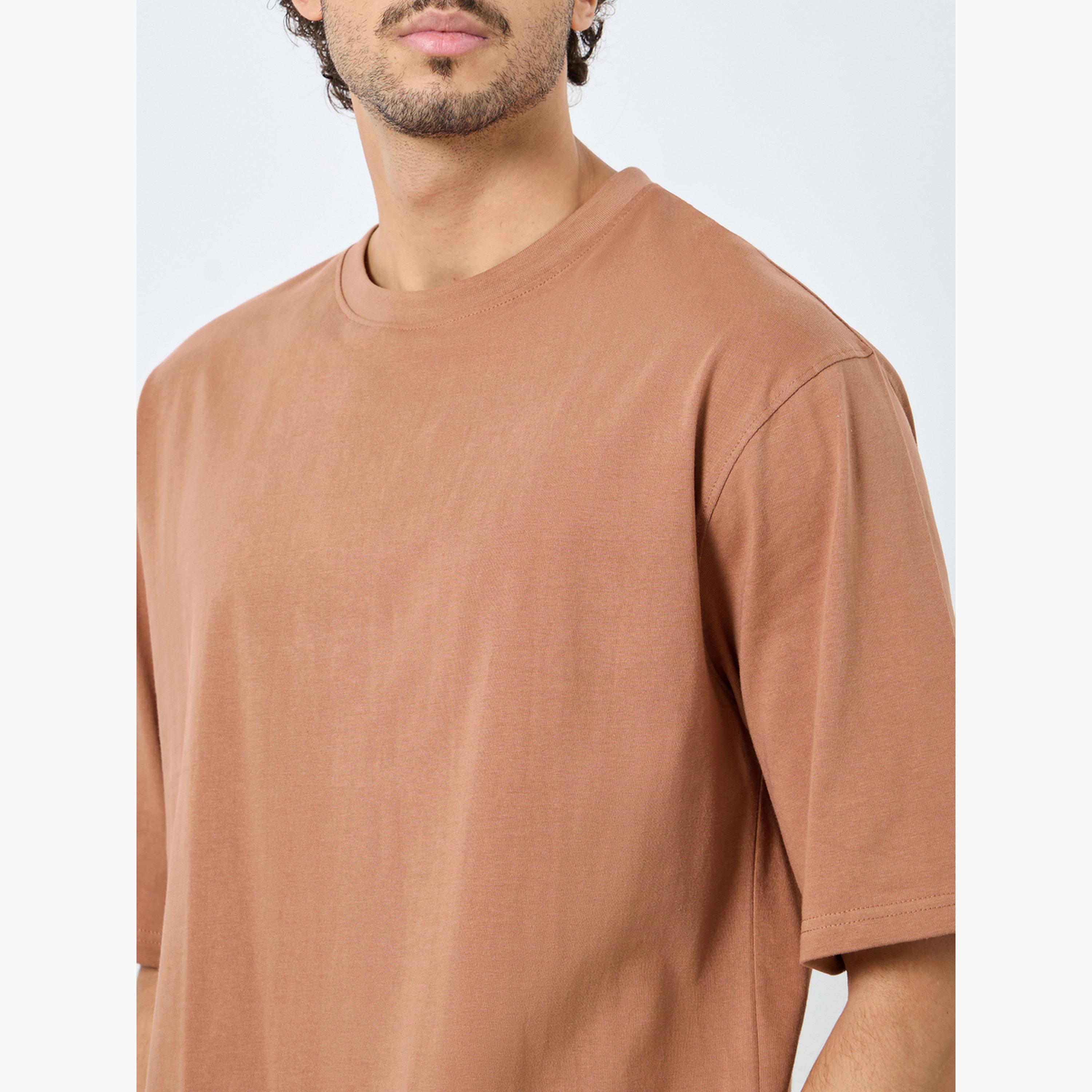 Styli Men Oversized Mock Neck T-Shirt-men-clothing-tshirtsandpolos-tshirts-image-3