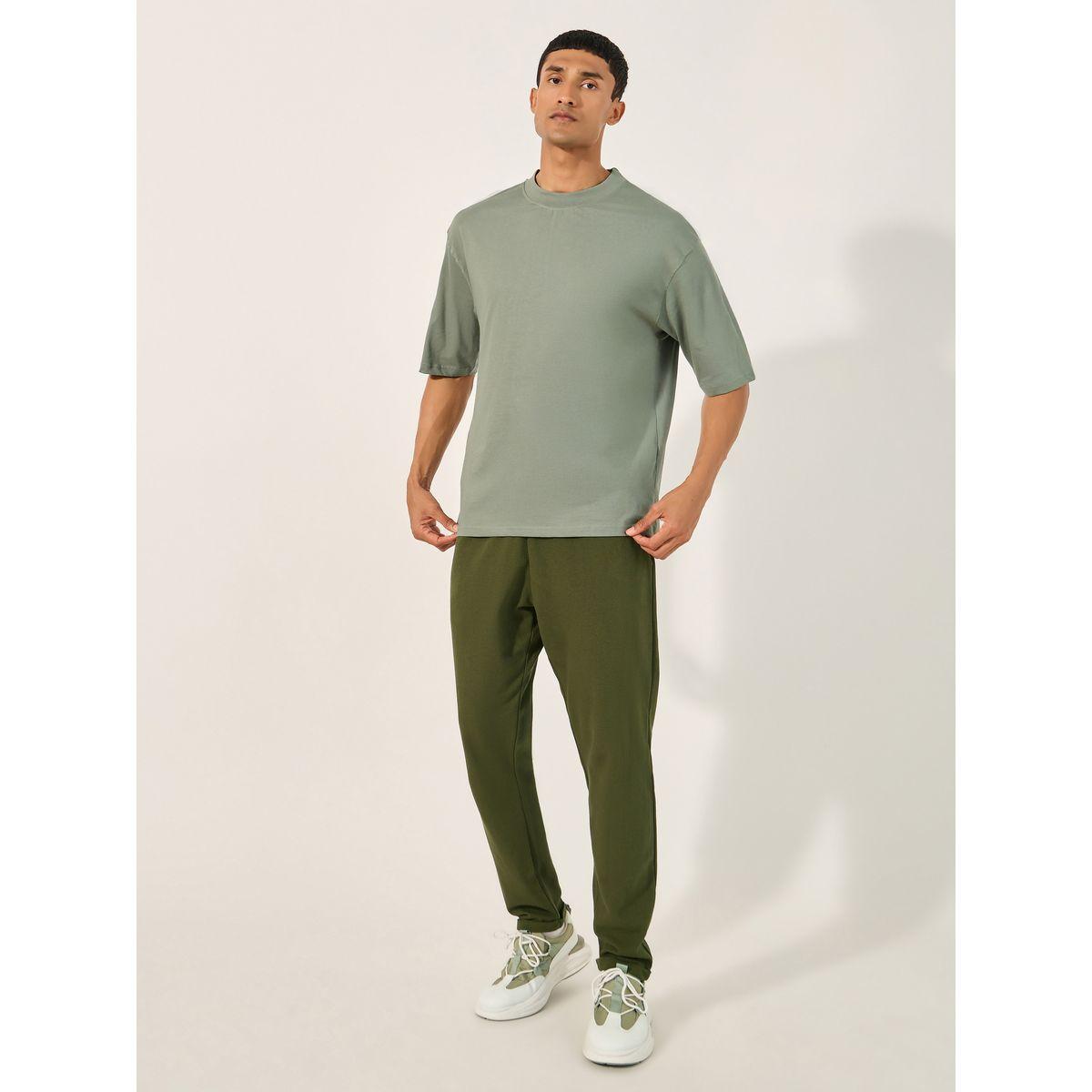 Styli Men Solid Oversized T-Shirt-men-clothing-tshirtsandpolos-tshirts-image-2