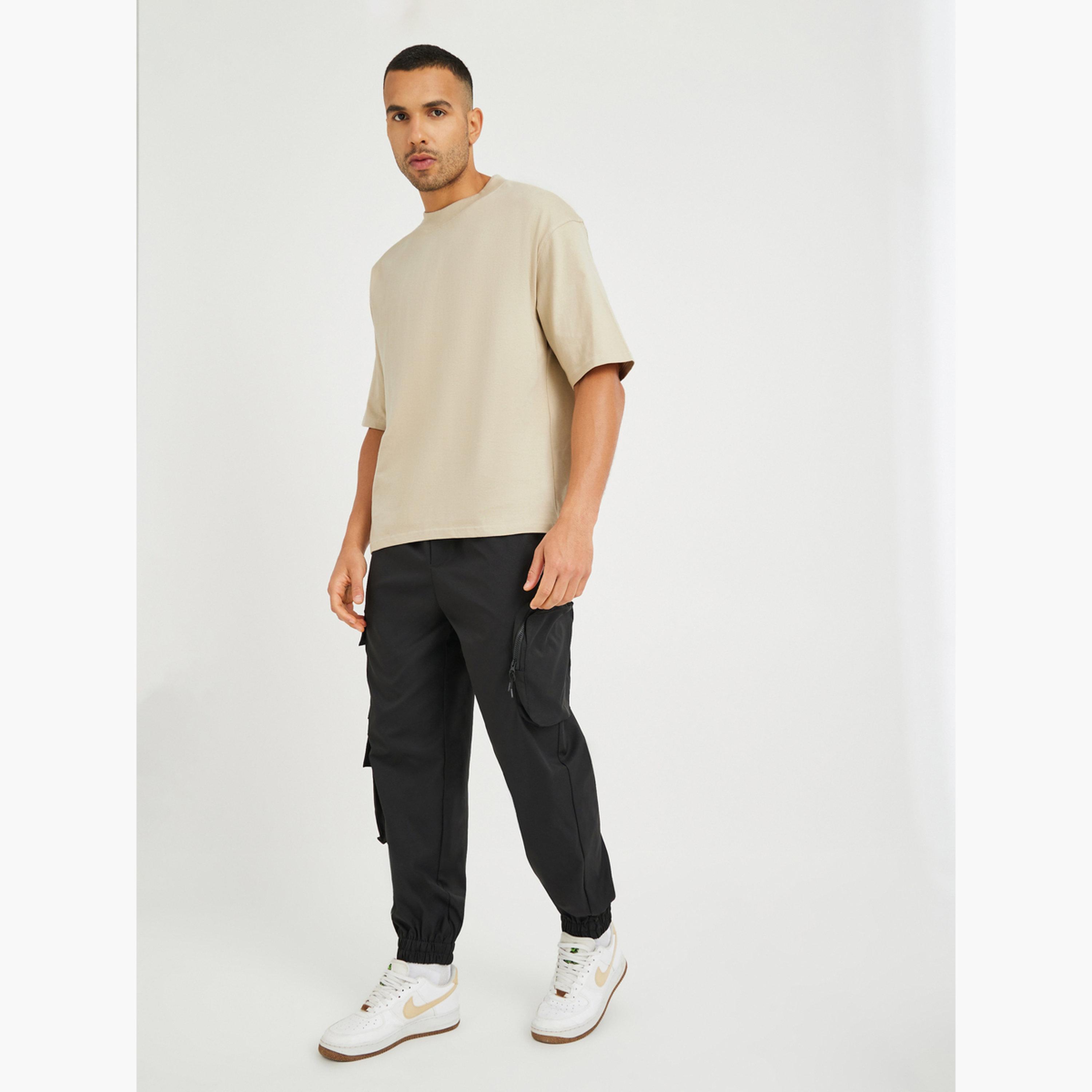 Styli Men Oversized Mock Neck T-Shirt-men-clothing-tshirtsandpolos-tshirts-image-2