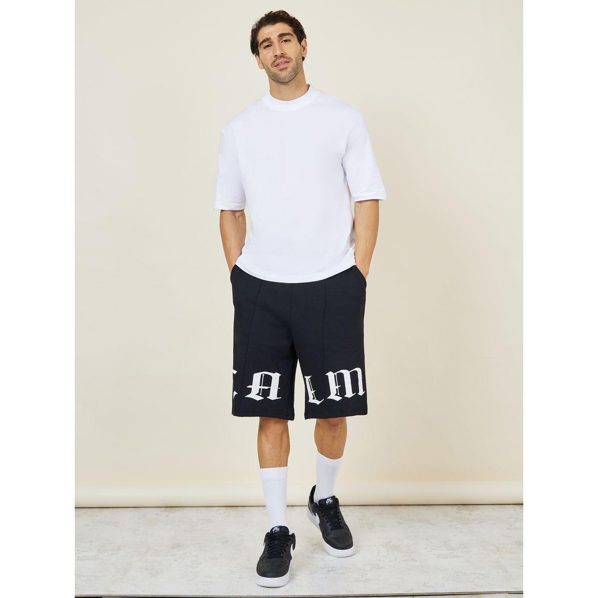 Styli Oversized Mock Neck Short Sleeves T-Shirt-men-clothing-tshirtsandpolos-tshirts-image-2