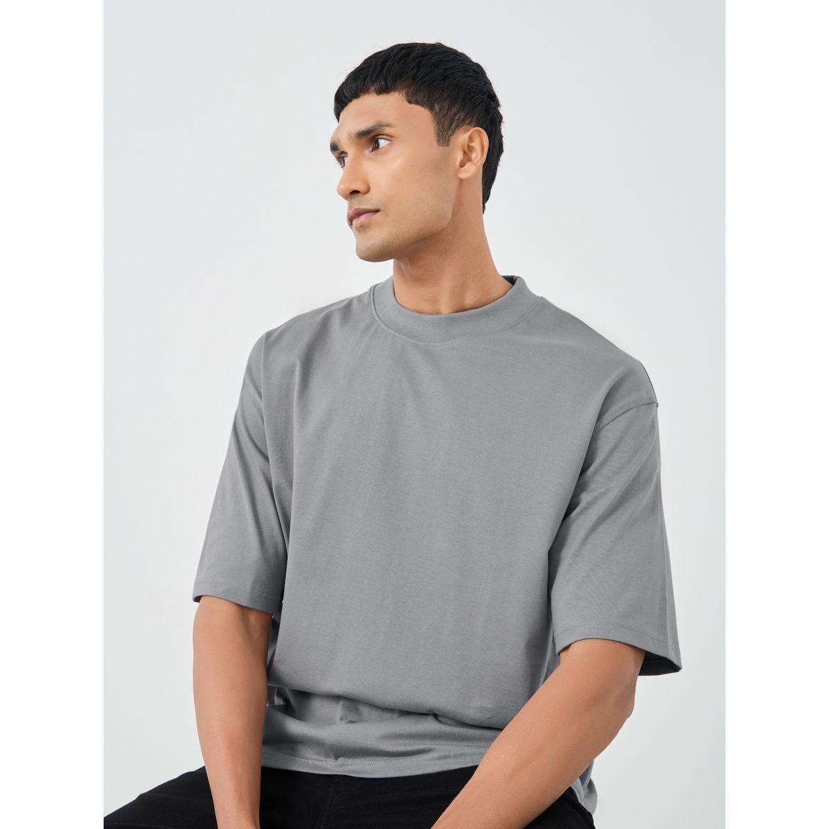 Styli Oversized Crew Neck Short Sleeve T-Shirt-men-clothing-tshirtsandpolos-tshirts-image-1