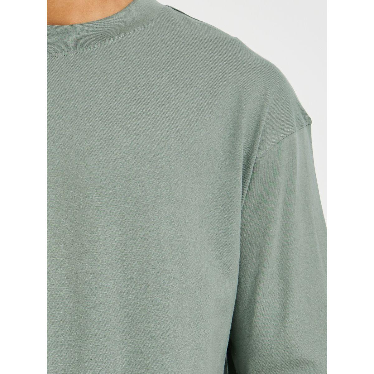 Styli Solid Oversized Crew Neck T-Shirt-men-clothing-tshirtsandpolos-tshirts-image-3