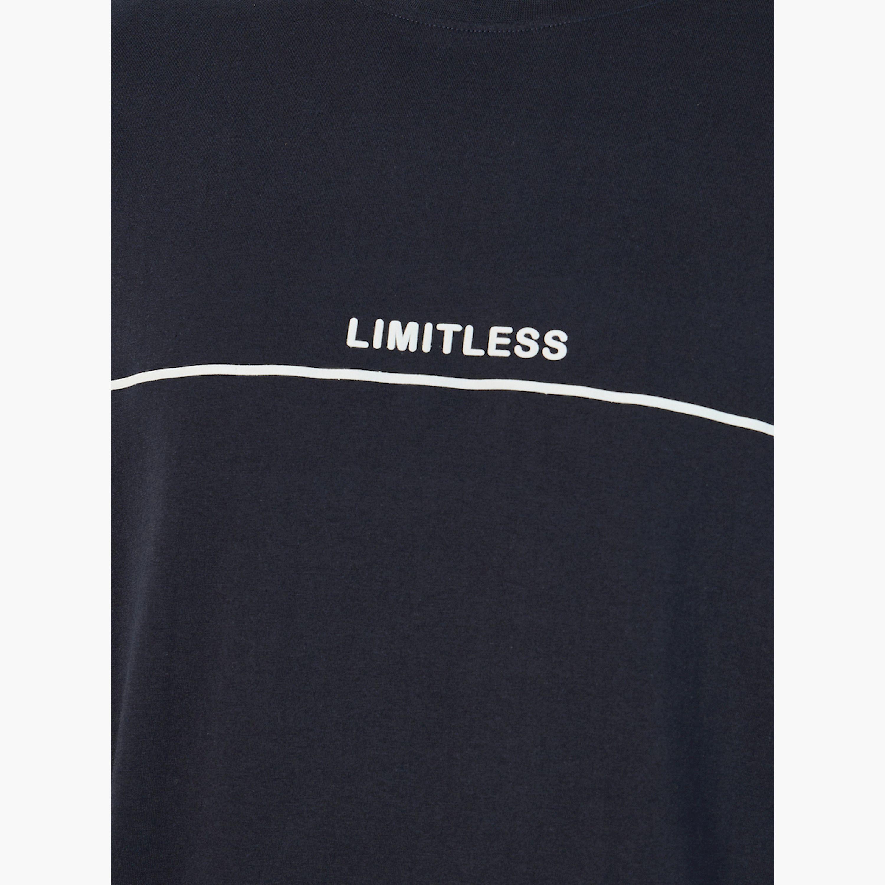 ستايلي - تي شيرت قطني كبير الحجم بطبعة منقوشة بسيطة-men-clothing-tshirtsandpolos-tshirts-image-3